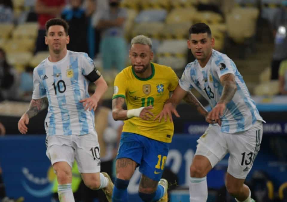 Romero kept Neymar quiet in the Copa America final