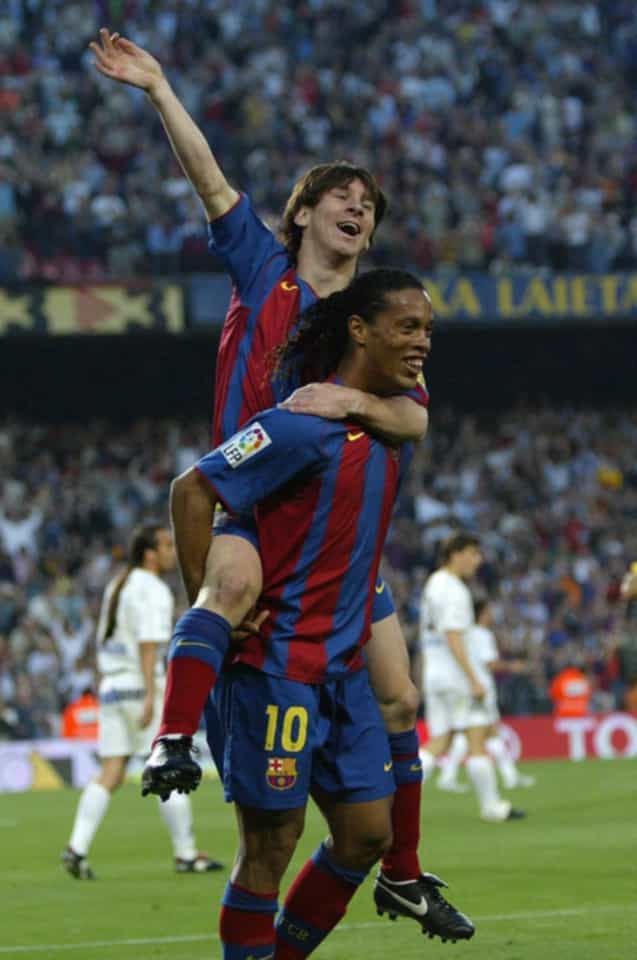 Ronaldinho predicted Messi’s rise when he was only 16