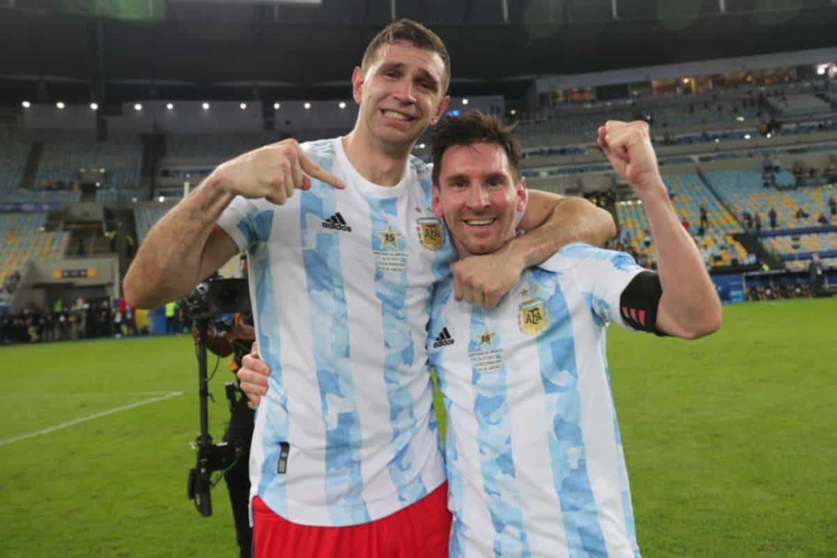 Lionel Messi hails Emi Martinez as ‘one of the best in the world’ as Aston Villa goalkeeper keeps Luis Suarez at bay in Argentina victory