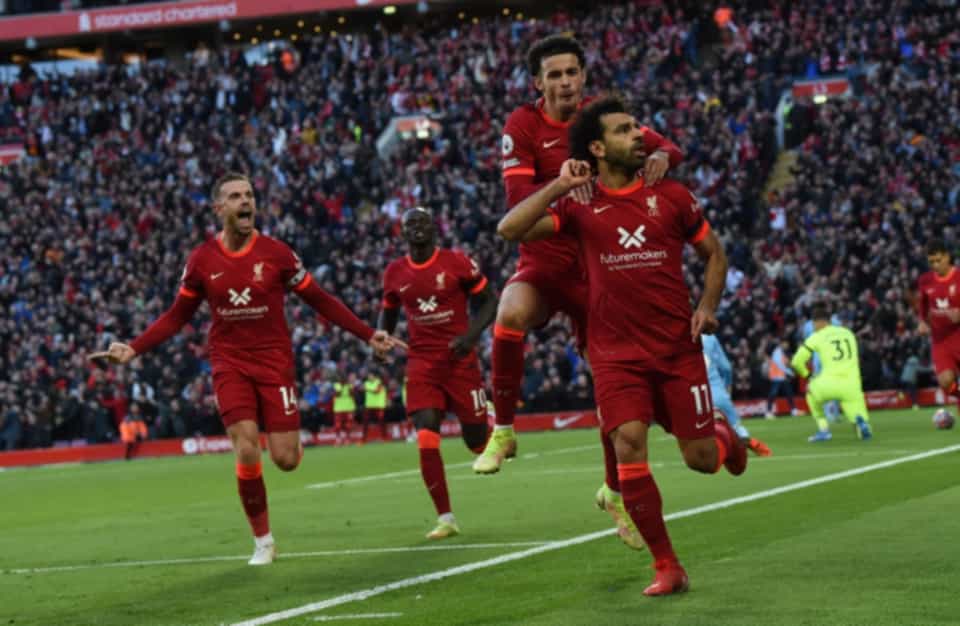 Salah enjoyed his goal against City – and so did everyone else