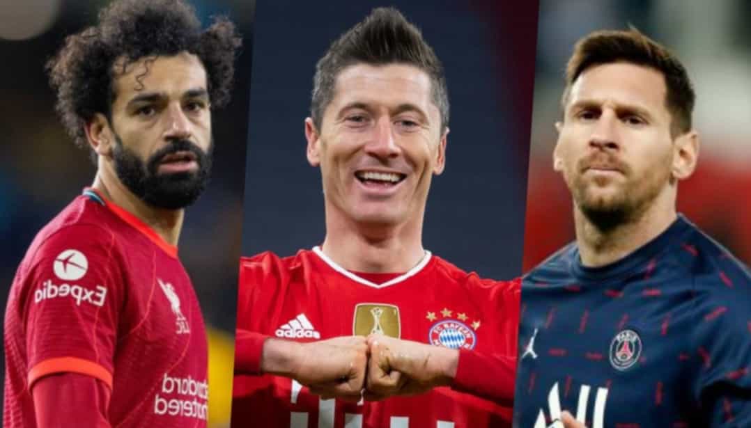 FIFA shortlists Messi, Salah, Lewandowski for 2021 best player award; Ronaldo not listed