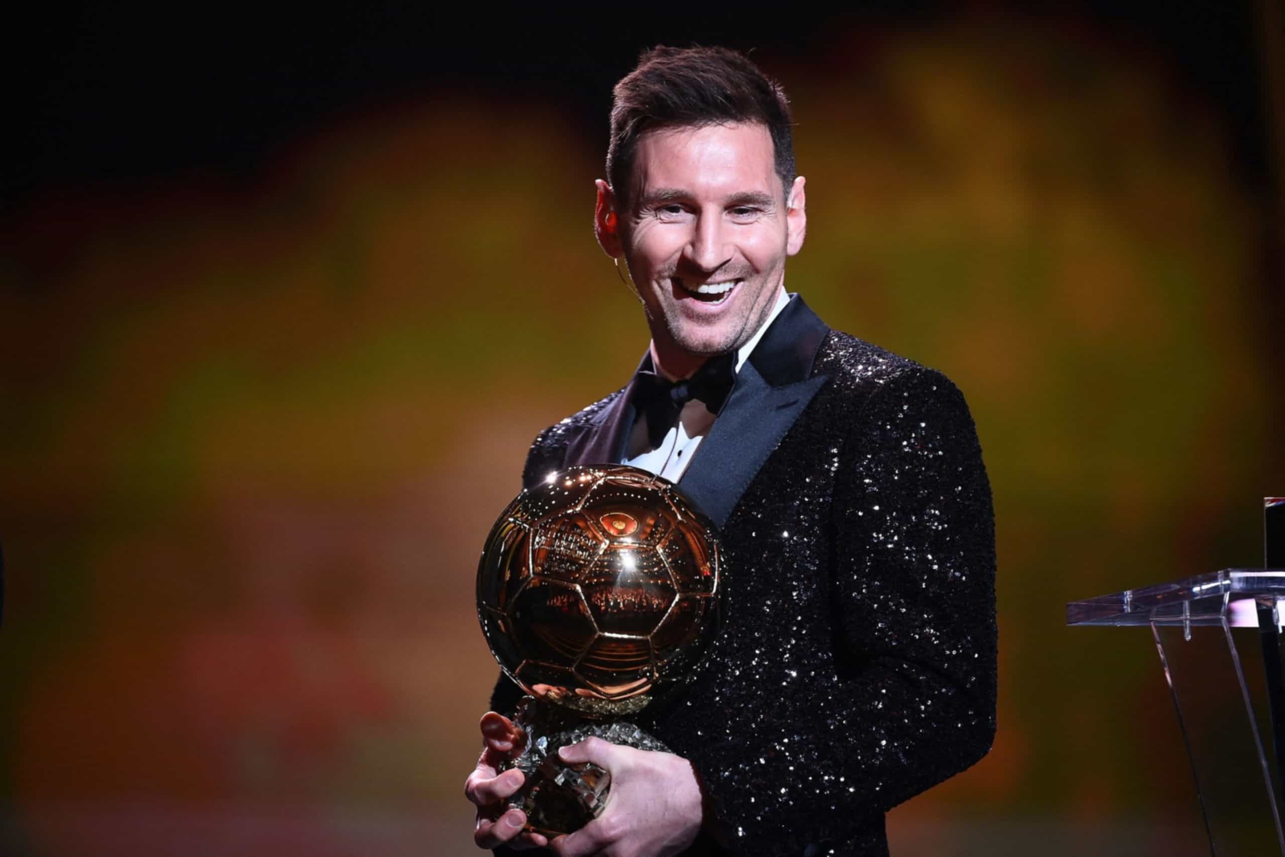Messi wins Ballon d’Or for record seventh time